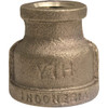 Lasco 1/2 In. FPT x 1/4 In. FPT Red Brass Reducing Bell Coupling 17-9279