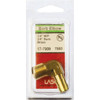 Lasco 1-4 In. MPT x 3-8 In. Hose Barbed 90 Deg. Brass Elbow (1-4 Bend) 17-7909 402562