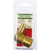 Lasco 1-2 In. MPT x 3-8 In. Hose Barbed 90 Deg. Brass Elbow (1-4 Bend) 17-7913 402570