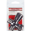 Lasco 1-2 In. Push Pull Dual Flow Brass Shower Diverter 08-2011 404132