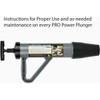 Pro Power Super Plunger 3 In. Dia. Toilet Plunger JJ-304 431630