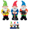 Alpine 10 In. Resin Gnome Lawn Ornament KGD247ABB Pack of 9