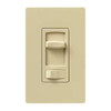Lutron Fan Control, Slide, Rocker, 1.5Amp, Ivory CTFSQ-F-IV