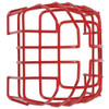 Wire Cage, Steel, Surface Mount, 6 3-4 in W x 7 1-2 in H x 6 1-8 in D, Red  STI-9708-R