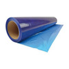 24 in Wide Duct Protection Film, 3 mil Thick, 200 ft Lg, Blue, Adhesive Backed