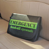 Eyewash Travel Pack, Vinyl Case, Black, Includes 12 Bottles, 12 in H x 8 in W  32-000440-0000