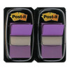 Post-It Sticky Flags,1 x 1-3-4 In.,Purple,PK2 680-PU2