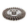 Weiler Twist Wire Wheel Wire Brush, Threaded Arbor 96044