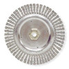 Weiler Twist Wire Wheel Wire Brush, Threaded Arbor 96044
