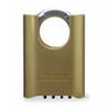 Master Lock Combination Padlock,Bottom,Brass 176