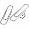 Officemate Paper Clips,No. 1,Silver,Steel, 1000PK 99911