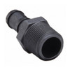 Banjo HB050-025, 1-4 in Barbed x 1-2 in MNPT Adapter HB050-025