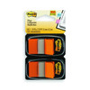 Post-It Sticky Flags,1 x 1-3/4 In.,Orange,PK2 680-OE2