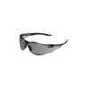 Uvex A800, Safety Glasses, Anti-Scratch, Gray Lens, Clear Frame, Half-Frame A801