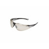 Uvex A800, Safety Glasses, Anti-Scratch, Gray Lens, Clear Frame, Half-Frame A801