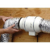 Soler & Palau Plastic 4"dia,3.8"H,3.8"W Inline DuctFan TD-100