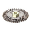 Weiler Wire Wheel Wire Brush, 4-1/2", 3/16" W 94043
