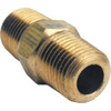 Lasco 1/8 In. MPT x 1/8 In. MPT Brass Hex Nipple 17-8601