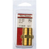 Lasco 1-2 In. MPT x 1-2 In. MPT Brass Hex Nipple 17-8649 402654