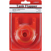Lasco 3 In. Red Rubber Fin Back Toilet Flapper with Chain 04-1537 402471