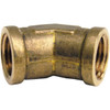 Lasco 1/4 In. FPT x 1/4 In. FPT 45 Deg. Brass Elbow (1/8 Bend) 17-9045