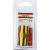 Lasco 1-2 In. MPT x 1-1-2 In. Short Brass Nipple 17-9443 402410