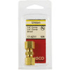 Lasco 1-4 In. x 1-4 In. Brass Compression Union 17-6211 402725