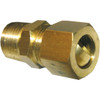 Lasco 1/2 In. C x 3/8 In. MPT Brass Compression Adapter 17-6849