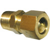 Lasco 1/2 In. C x 1/2 In. MPT Brass Compression Adapter 17-6851