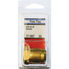 Lasco 5-8 In. Brass Flare Plug 17-3957 403020