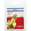 Lasco 3-8 In. MFL x 1-2 In. FPT 90 Deg. Flare Brass Elbow (1-4 Bend) 17-5033 402578