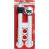 Lasco PVC Bath Drain with Polished Chrome Trim and Waste & Overflow 03-4955 404043