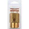 Lasco 3-4 In. FPT x 3-4 In. MPT x 1-8 In. FPT Brass Icemaker Adapter 17-8469 402600
