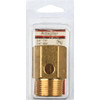 Lasco 3-4 In. FPT x 3-4 In. MPT x 1-8 In. FPT Brass Icemaker Adapter 17-8469 402600