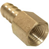 Lasco 1/4 In. FPT x 3/8 In. Brass Hose Barb Adapter 17-7615
