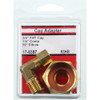 Lasco 3-4 In. FHT x 1-4 In. C 90 Deg. Compression Brass Elbow (1-4 Bend) 17-8387 402582