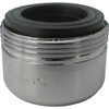 Lasco 2.2 GPM Dual Thread Aerator, Chrome-Plated 09-1013
