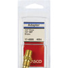 Lasco 1-4 In. M x 1-8 In. MPT Brass Flare Adapter 17-4809 402507