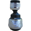 Lasco 1.5 GPM Dual Thread Swivel Spray Aerator, Black & Chrome 09-1231