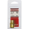 Lasco 1-4 In. FPT x 1-8 In. FPT Yellow Brass Reducing Coupling 17-9271 402985