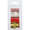 Lasco 3-8 In. FPT x 1-4 In. FPT Yellow Brass Reducing Coupling 17-9275 402999