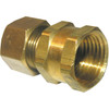 Lasco 1/2 In. C x 1/2 In. FPT Brass Compression Adapter 17-6651
