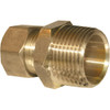 Lasco 5/8 In. C x 3/4 In. MPT Brass Compression Adapter 17-6861