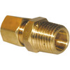 Lasco 1/4 In. C x 1/8 In. MPT Brass Compression Adapter 17-6811