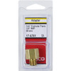 Lasco 1-4 In. F x 1-8 In. MPT Brass Flare Adapter 17-6781 402859
