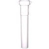 Lasco 1-1/4 In. OD x 8 In. L White Plastic Extension Tube 03-4343