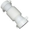 Lasco 1-1/2 In. White Plastic Flexible Coupling 03-4355