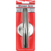 Lasco 6 In. Satin Nickel Shower Arm and Flange 08-5517 402313
