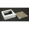 Legrand Device Box, Gang Box Type, 2 Gangs, Steel V5748-2