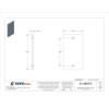 Raco Box Cover, Square Box Type, 1 Gang, Galvanized Zinc, Blank Cover Type 860